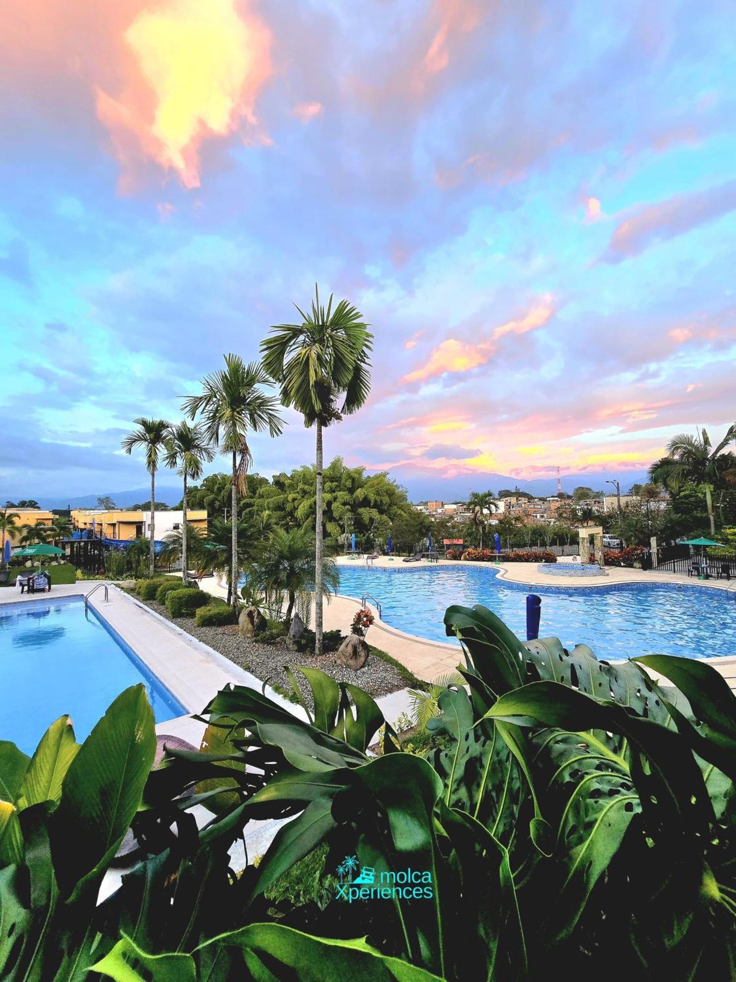 Privado Vacacional A 5m Del Aeropuerto, 20 Minutos Del Parque Del Cafe Y Centro De Con 4 Piscinas, 3 Jacuzzi, Sauna By Molca Xperiences 3h * Armenia (Quindio)